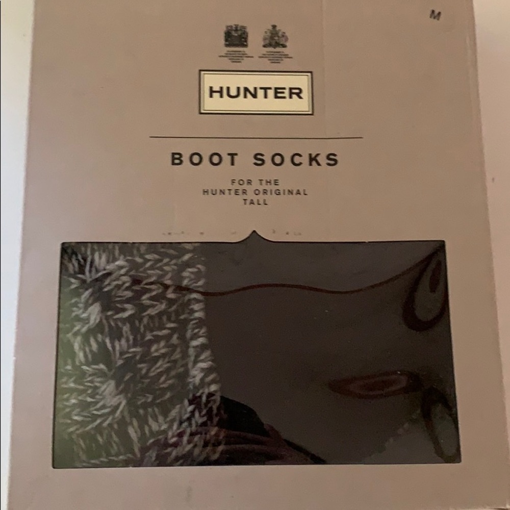 Brand new Hunter Boot sock